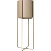 Blomus Kena pot op poten M h80,5 cm Ø29 cm Nomad (beige)