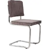 Zuiver Eetkamerstoel Ridge Rib Kink Grey