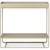 Ferm Living Plant Box Bloemenplank - Bloempotten Gepoedercoat Metaal Cashmere - 110207693