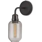 Normann Copenhagen Amp wandlamp smoke/black