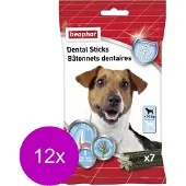 Beaphar 12x Dental Sticks Voor Honden S 7 Stuks