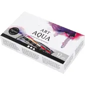 Pigment Art Proff Aqua aquarelverf, 12 kleuren, diverse kleuren