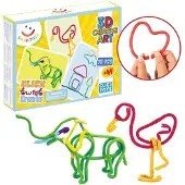 Clics Toys Spaghetteez, 70-delige magnetische bouwset