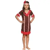 Boland kinderkostuum indiaan, 7-9 jaar