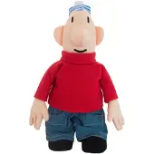 Lobbes Pluche Pop - 35 cm - Rood