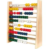 Goki Educatief speelgoed - Telraam - 25X8X29Cm - Hout - 4 Jaar