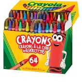 Crayola - Waskrijtjes - 64 Stuks - Inclusief Slijper -Voor Kinderen