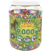 Hama Strijkkralen Ton Met 9000 Stuks Pastel