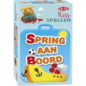 Tactic Spring aan Boord – Bordspel – Compacte Editie – Woord- en Categorie Spel – Vanaf 8 Jaar – 2 of Meer Spelers