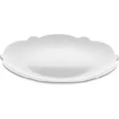 Alessi Side Plate Dressed White Porcelain 20,5 cm (Set van 4)