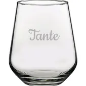 Pasabahce Gegraveerde Drinkglas 42,5cl Tante