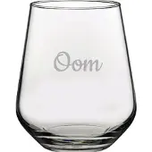 Pasabahce Gegraveerde Drinkglas 42,5cl Oom