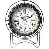 Mansion Atmosphere Metalen frame tafelklok Old West
