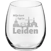 Royal Leerdam Gegraveerde Drinkglas 39cl Leiden