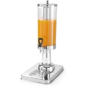 Hendi Sapautomaat 3 l PC roestvrij staal, Drankautomaat, Zilver