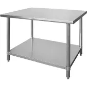 Hendi RVS Werktafel, 60(b)x140(d)x85(h)cm, 812464