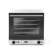Hendi Heteluchtoven met Vochtinjectie | 230V/2 67kW | 595x595x570 h mm