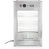 Hendi Warmhoudvitrine 800W, Warmhoudplaat, Zilver