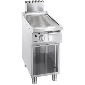 Bartscher Bakplaat Bartscher, gas, geribd, PO, open onderstel, 40(b)x85(h)x70(d), 7kW