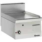 Bartscher Bakplaat Bartscher, gas, glad verchroomd, tafelmodel, 40(b)x29(h)x60(d), 4.6kW
