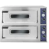 Hendi Pizza oven BASIC 44, RVS, 92,4(b)x97,5(d)x74,5(h)cm, 226698