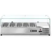 Hendi Koelvitrine RVS | 5x GN 1/4 150 mm