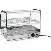 Hendi Verwarmingsvitrine enkel GN 1/1, Warmhoudplaat, Zilver