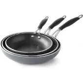 Super Merchant Koekenpan Nano keramische antikleeflaag (H)mm, Pan + steelpan