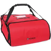 Super Merchant Pizza transport tas 45 cm, Nylon, Rood, 45(b)x45(d)x21(h)cm, 709818