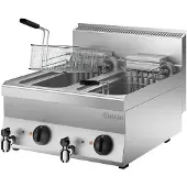 Bartscher Friteuse Bartscher, elektrisch, 2x10L, 60(b)x30(h)x65(d), 400V/19kW