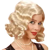 Widmann Mooie blonde 20- jaren pruik Janine
