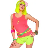 Finidi Tanktop neon roze vrouw (neon roze)