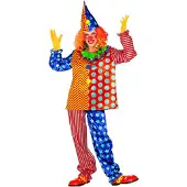 Widmann Hilarische Knotsgekke Clown Kostuum