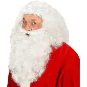 Finidi Seizoensartikelen: Kerstman-set baard met snor