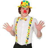 Finidi Leuke verkleedset clown bolletjes