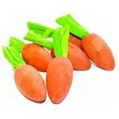 Critter's choice Happy pet carrot nibblers knaaghout 8x3x3 cm 6 st