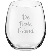Royal Leerdam Gegraveerde Drinkglas 39cl De Beste Vriend