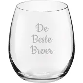 Royal Leerdam Gegraveerde Drinkglas 39cl De Beste Broer
