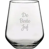 Pasabahce Gegraveerde Drinkglas 42,5cl De Beste Juf