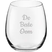 Royal Leerdam Gegraveerde Drinkglas 39cl De Beste Oom
