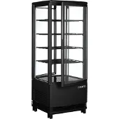 Saro Koelvitrine Sc 100 Dt Zwart - 330-1015 - Horeca