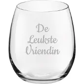 Royal Leerdam Gegraveerde Drinkglas 39cl De Leukste Vriendin