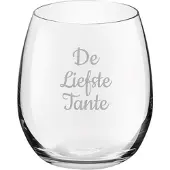 Royal Leerdam Gegraveerde Drinkglas 39cl De Liefste Tante