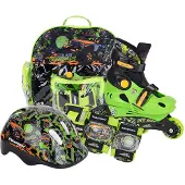 Tempish – Baby Skate Set Racer – Inline Skates – Kinderen – Verstelbaar – Inclusief Veiligheidsset – Maat 26-29