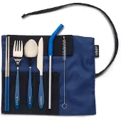 Mizu Urban Cutlery Bestek Ocean Blue Hawaiian Print