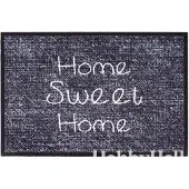 Home Sweet Home Mondial Schoonloopmat - Polyamide - 50x75cm - Donkergrijs