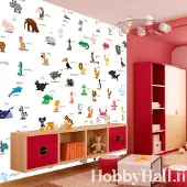 Artgeist Fotobehang – Behangpapier - Fotobehang - dieren (voor kinderen) 300x231 -