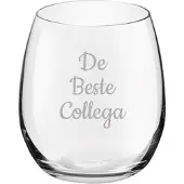 Royal Leerdam Gegraveerde Drinkglas 39cl De Beste Collega