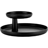 Vitra Jasper Morrison Rotary Tray Deep Black