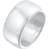 Elli - Elli PREMIUM Ringen Damesring Breed Simpel Trend in 925 Sterling Zilver